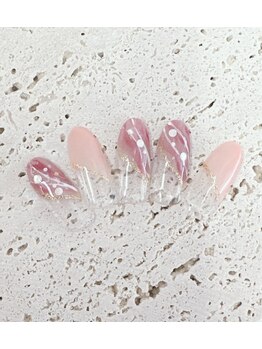 ネイル サロン シエル(Ciel)/斜めフレンチ