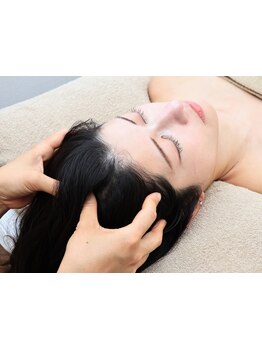 ヘッドスパで癒されたい