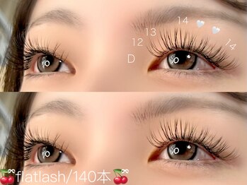 チャーミー 鳳店(CHARMY)/フラットラッシュ140本