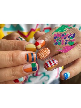 ショートネイルデザインが豊富