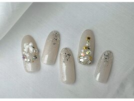 #254 &nbsp;【クリスマス×ラメ】