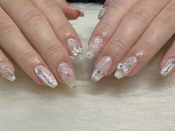 リボン×チェック/10300