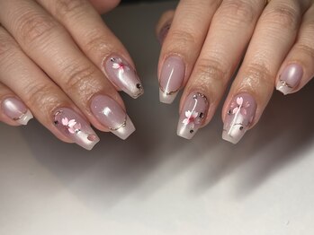 ヴレ ネイル(vrai nail)/桜ネイル