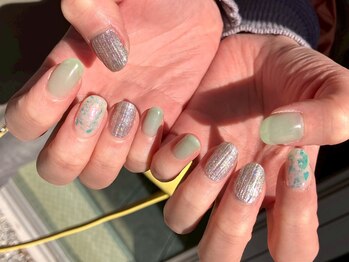 アンドヒンナ あざみ野(& Hinna)の写真/シンプルから大人かわいいアートまでお好みに寄り添います♪ついつい見てしまうワンランク上の指先へ★