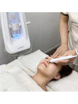 サロンコスメティック ザ スパ(SALON COSMETIC THE SPA)の写真/毛穴汚れごっそり吸引！作りたての水素水で肌洗浄♪新ラッピングシートで潤い肌へ