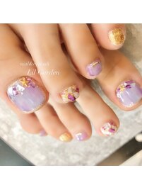 【Foot】サマーフット×貝殻