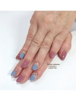 プライベート ネイルサロン マーマ(murmur)/透け感ネイル