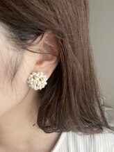 メイプルリーフ/手作りピアス