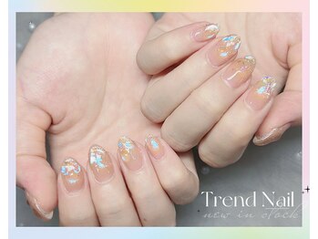 トレンドネイルスタジオ(Trend Nail Studio)/10本指うるうる氷ネイル