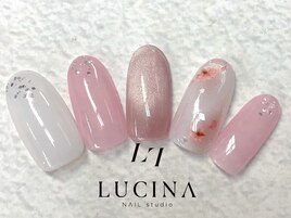 W-10 桜色ニュアンスネイル