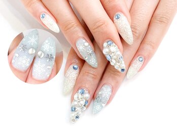 ネイルコレクション ピンク(Nail Collection Pink)/ジェルつけ放題★雪の結晶