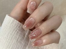 ファンシー 新宿店(Fancy)/冬ネイル/ツイード/ワンホン