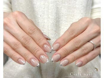 シアラ(Ciala)の写真/【指先を見るたび気分が上がる♪】ネイルで指先をパッと華やかに♪爪の状態を見極め丁寧なケアでモチ◎