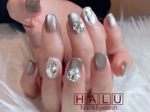 ネイルアンドアイラッシュ ハル(HALU)の雰囲気（デザインアート☆他80種以上♪イベントにもおすすめ♪）