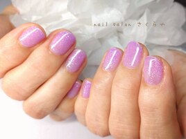 ラメ入り☆パステルワンカラー♪