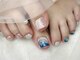 リッシュ ドゥ(RICHE deux)の写真/ガーリーフットネイル!激かわサンダルとのコーデ確定【フット☆アート2本付¥6900】ミラーネイルも定額でOK