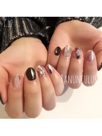 マルサラカラー×シルバー