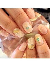 てぃーだ/ピンクネイル♪