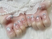 ネイルアンドまつげエクステ リッチエイト 原宿店(Rich8)/チークマグ☆キティシール