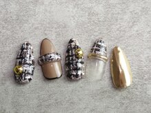 ラ メール(La Mer)/ツイードネイル