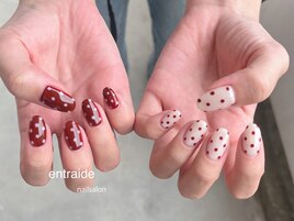 ミルキードットネイル♪