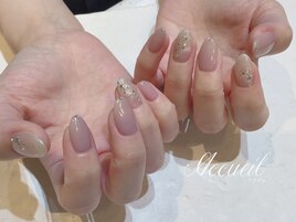 天の川ネイル