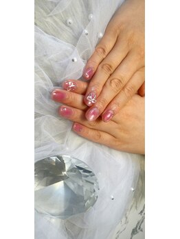 セリーヌネイル(CERINE NAIL)/流行りのチークネイルです☆