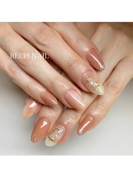 レッシュネイル サロンアンドスクール(RECH NAIL salon&school)/ニュアンスデザイン♪
