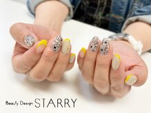 スターリー(STARRY)/フレンチ　イエロー　フラワー