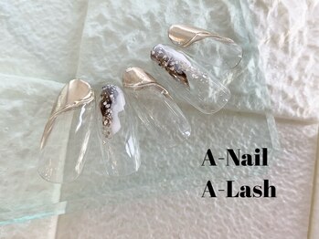 エーネイル エーラッシュ(A-NAIL A-LASH)/定額ハンドネイル【倉敷】