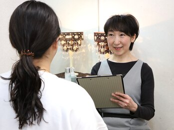 目元 口元のたるみ 眉間シワ改善専門サロン/アフターカウンセリング