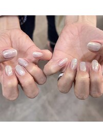 透明感！オーロラネイル