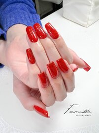 長さ出しワンカラー