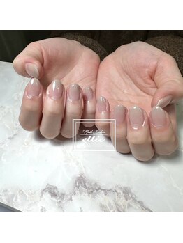 エリー(ellie)/ナチュラルグラデーションネイル