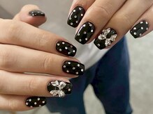 ドット シー 神戸三宮(dot c)の雰囲気（#リボンネイル#ドットネイル / パーツ多数あり♪）