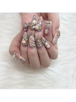 ニュアンスぷるぷるネイル♪