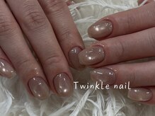 トゥインクルネイル(Twinkle Nail)/上品なちゅるんマグネットネイル