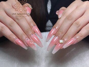 ウメネイルスタジオ(UME NAIL STUDIO)/題長さだしやり放題×つけ放