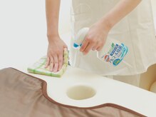 フリッシェ グラン(Frishe Gran)/お客様毎にサロン内を消毒清掃