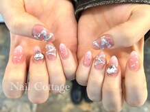ネイルコテージ 新宿南口店(Nail cottage)/ピンクグラデーション