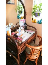 カナン 岡山本店/メイクスペースをご用意