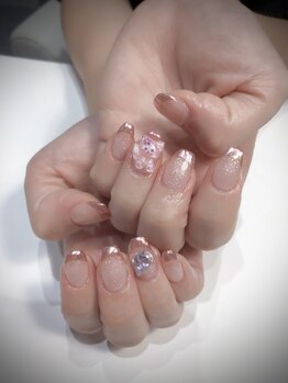 クリスタルネイルサロン(Crystal Nail)/ガーリーネイル