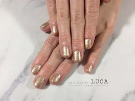 S-89 大人可愛いゴールドラメ