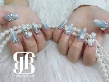 ネイルサロンレイアス(RAYAS)/薔薇ネイル