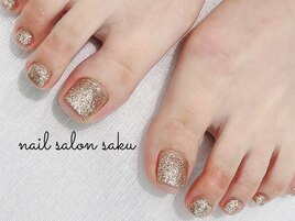 冬でもフットネイル☆