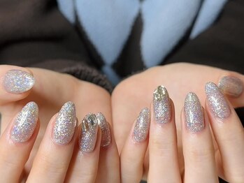 ウサギネイル 新大久保店(usagi nail)/キラキラネイル