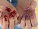 ハートホロネイル 担当:akari