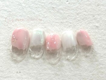 ネイルメゾン 梅田(NAIL MAISON)/オーロラもやもや