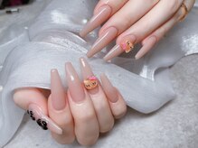 スノーネイルサロン 新宿店(Snow nail salon)/アート4本