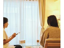 お悩みやご希望を丁寧にお伺いしています。